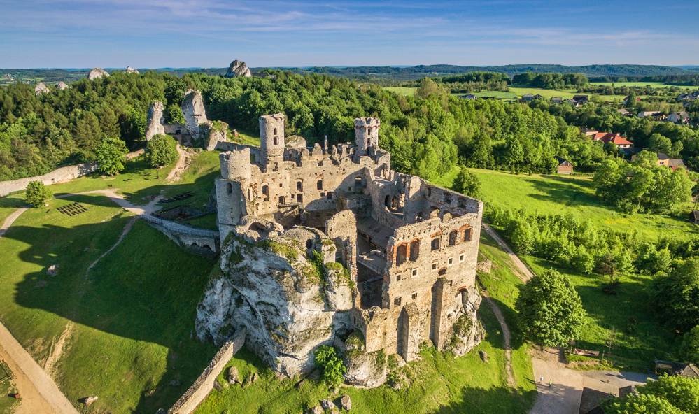 Zamek Ogrodzieniec w Podzamczu