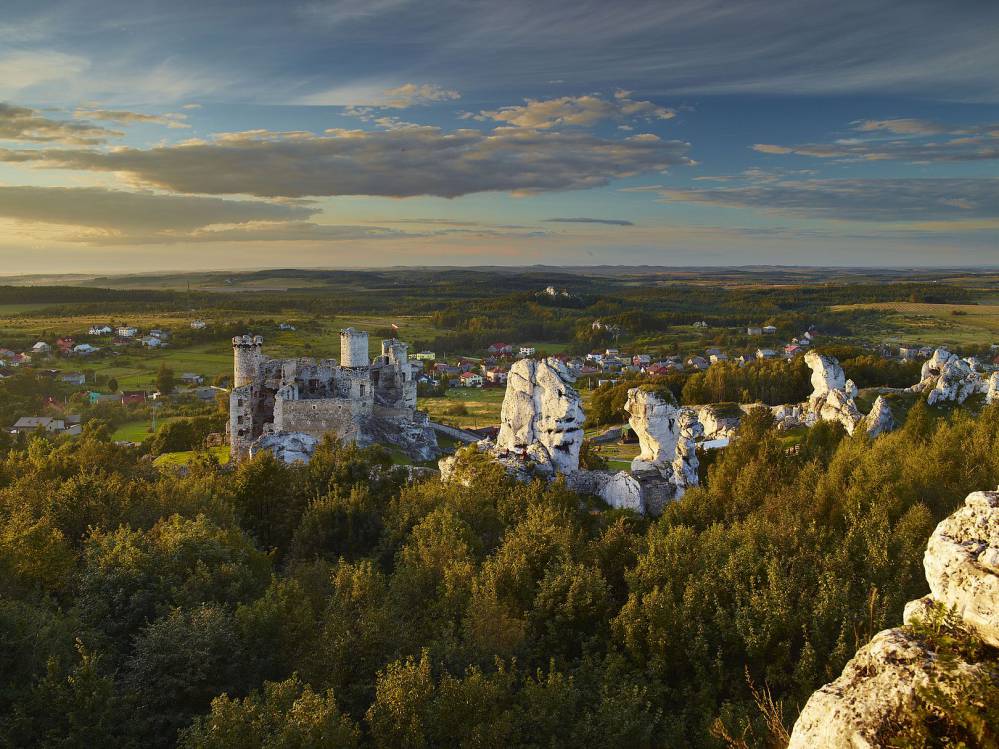 Skalne Miasto w Podzamczu