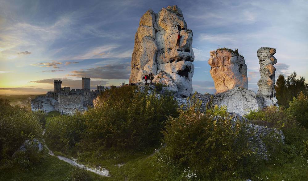 Skalne Miasto w Podzamczu